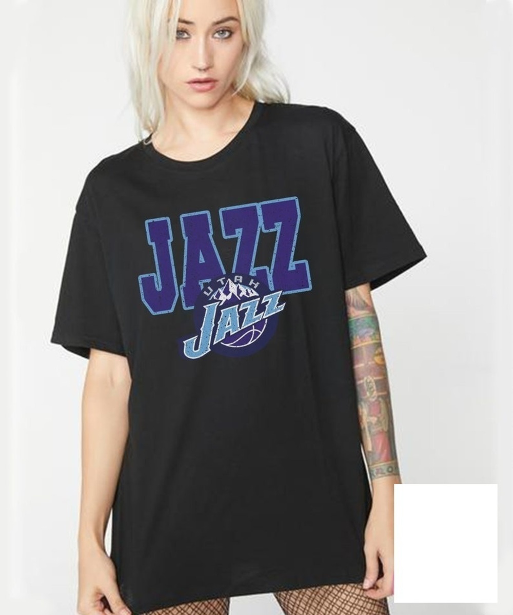 NBA Jazz Utah Basketball Shirt All Star Tee Unisex